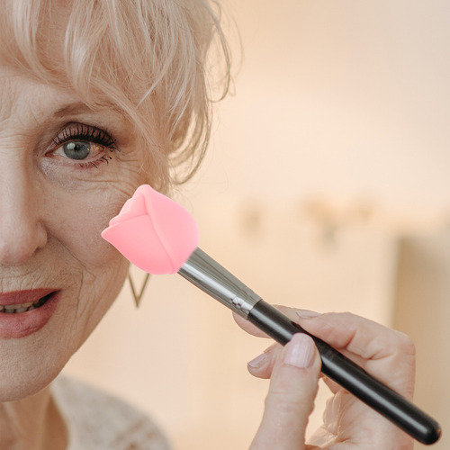 Fundas Protectoras De Silicona Para Brochas De Maquillaje