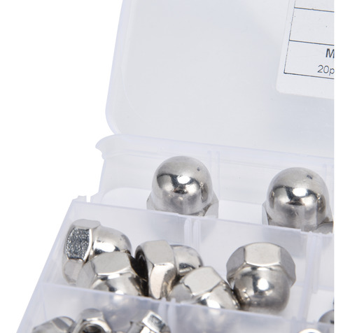 Caps Nuts, 170 Unidades, Tuercas De Acero Inoxidable 304 Con