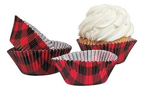 Cups Buffalo Plaid Hornear - Fiesta - 100 Pi