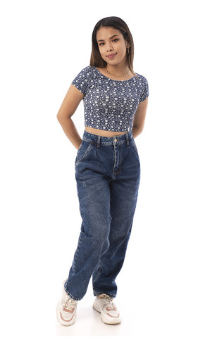 Pantalon Cargo Denim Squeeze Cibelly Mujer