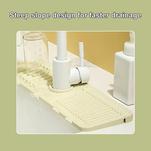 Protector Contra Salpicaduras Silicona Para Grifo Fregadero
