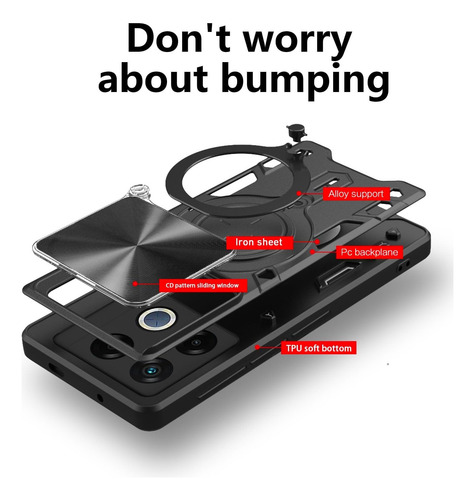 Funda Para Infinix Gt 20 Pro / X6871 Case Uso Rudo