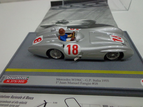 Merceds Benz W196 Fangio Campeon 1955 1/43 Brumm