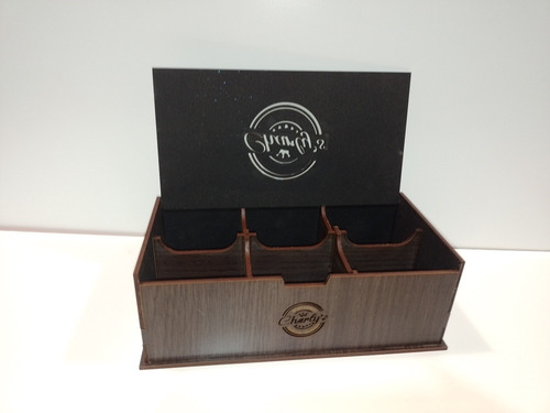 Imagen 1 de 4 de Caja De Te 6 Divisiones.