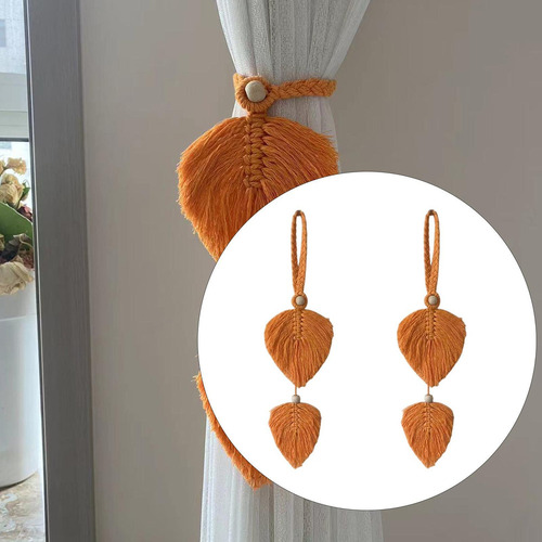 Jjzs 2 Piezas De Alzapaños For Cortinas Estilo Bohemio, Con