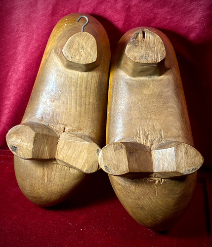 Zuecos Decorativos De Madera Asturianos (Usado)