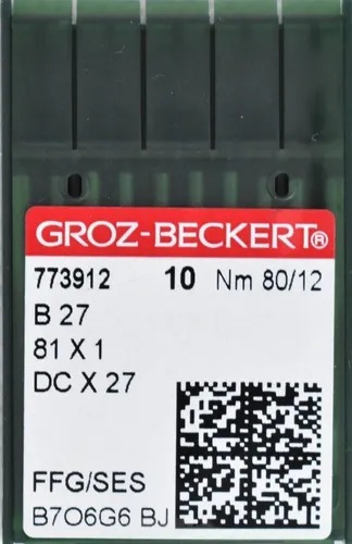 Agujas De Máquina Overlock Industrial Groz-beckert® B 27