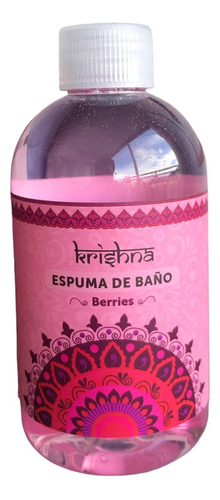Espuma De Baño Krishna 250ml  Aroma Berries