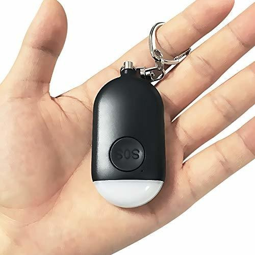 Alarma Personal Usb Recargable Sos Autodefensa 130db