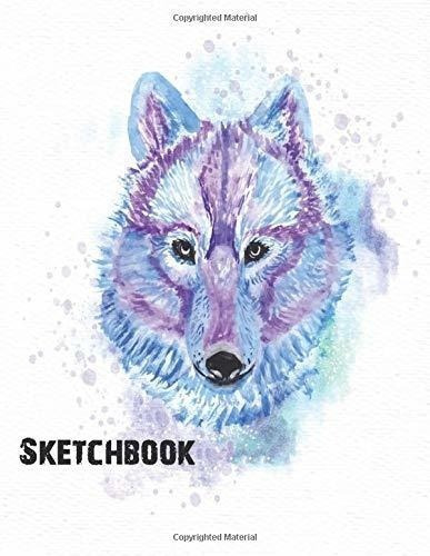 Cuaderno De Bocetos: Artista De Los Amantes Del Lobo, Pract