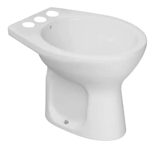 Imagen 1 de 10 de Bidet Deca Marajo Monocomando O 3 Agujeros Bid Blanco Loza