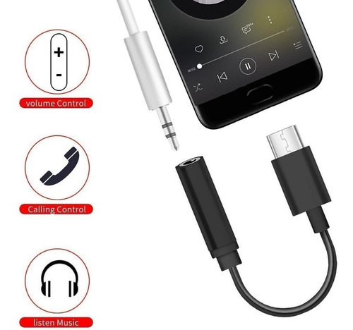 Adaptador Auriculares Ficha Tipo C Compatible Samsung S22