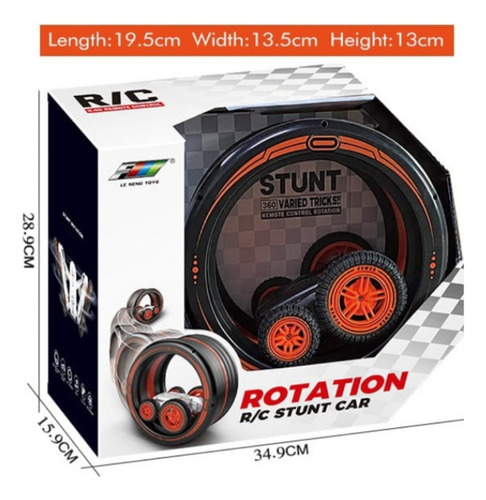 Auto Rotacion Con Control Remoto Sensor Teledirigido