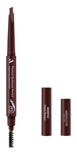 Lápiz De Cejas Perfect Eyebrow Deep Brown Hard Color Café