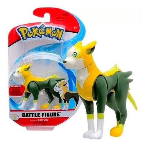 Pokemon Boltund Jazwares Figura Muñeco Juguete