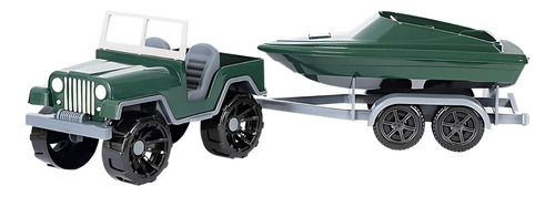 Jeep Army Stroller, coche, barco, lancha rápida, color verde