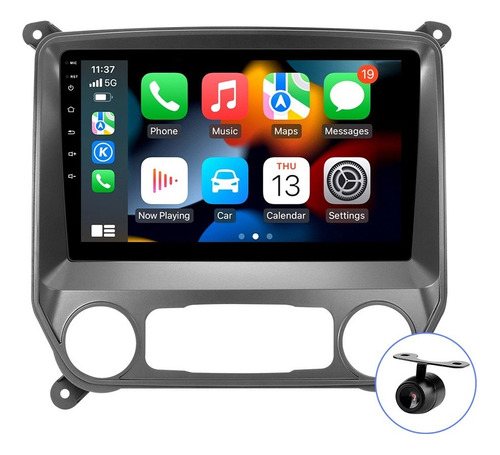 Estéreo 2gb Carplay Para Chevrolet Gmc Silverado 2014-2018