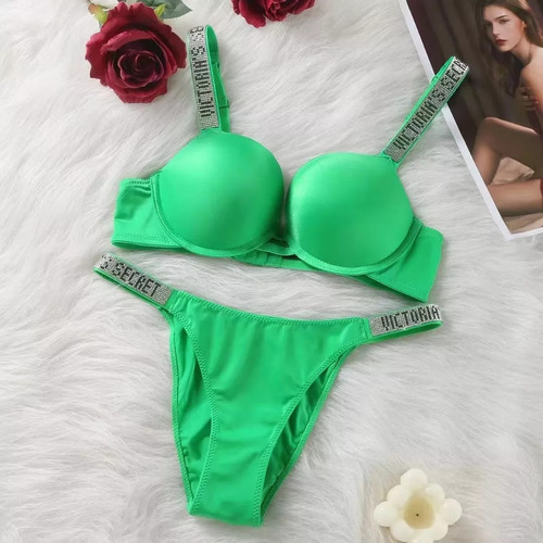 Conjunto De Lencería De Victoria's Secret Con Vidriantes