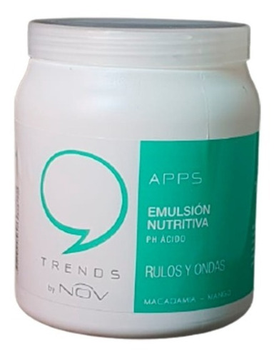 Emulsion Nutritiva Trends Apps Rulos Y Ondas  980gr Nov Lfm