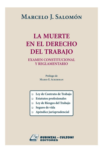 La Muerte En El Derecho Del Trabajo