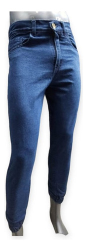 Pantalón De Jeans De Hombre Jogger Rígido Con Y Sin Roturas