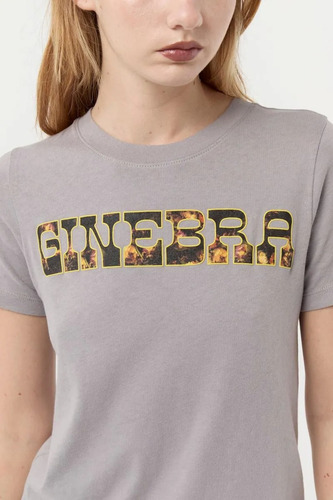 Remera Ginebra Buck Off White Gris I25