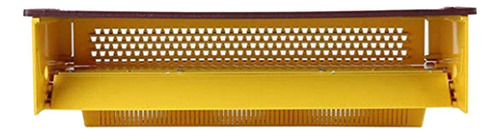2 Colector De Bandeja Extraíble De Polen Amarillo De Trampa
