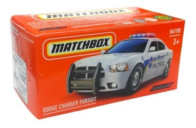 Matchbox Dodge Charger Pursuit 1/64 Modelismo Autos Diecast