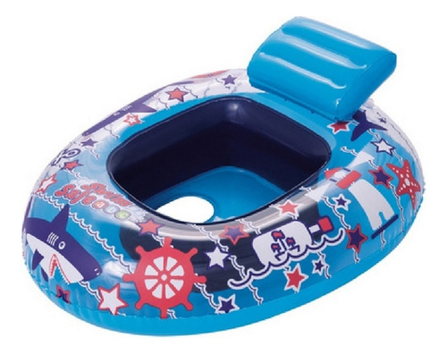 Flotador Bote Lancha Pez Tiburón Disney Bestway 34126