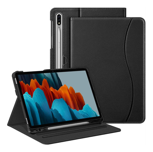 Funda Para Samsung 11.0 Tab S7 Sm-t870 2020 Black Fintie V