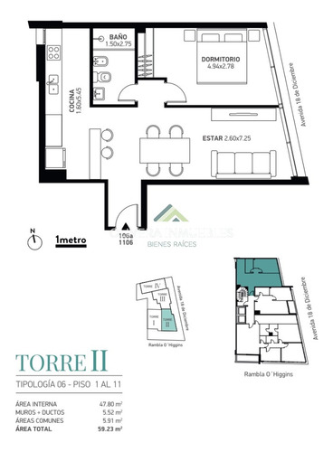 Alquiler Apartamento 1 Dormitorios En Rambla De Malvin