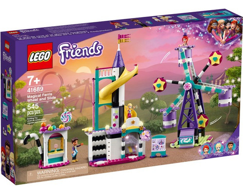 Brinquedo De Montar Friends Roda-gigante E Escorregador Lego Quantidade de peças 545