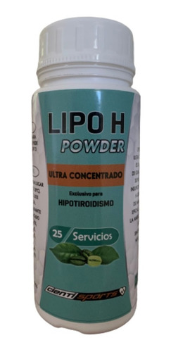 Lipo H Powder (nuevo) Quemador  Único Para Hipotiroidismo