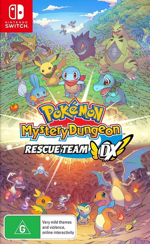 Pokémon Mystery Dungeon: Rescue Team Dx Nintendo Switch Novo