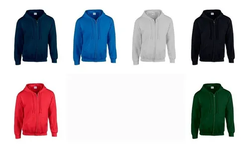 Sudadera gildan con cierre hotsell