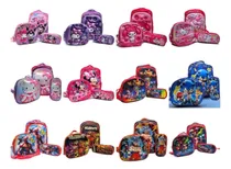Comprar 60 Combos Mochila Escolar Primaria 3d Con Luz Led Surtidos