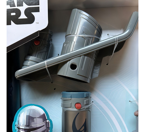 Espada Star Wars Sable Light Saber Forge Mandalorian Grogu Negro
