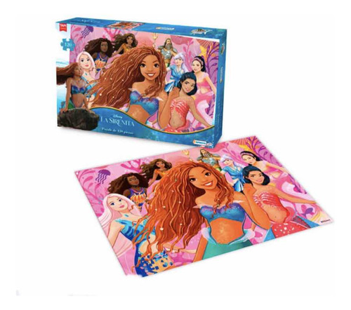 La Sirenita Puzzle 120 Pzs