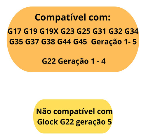 Coldre Glock G17 G22 Tático Uso Com Lanterna Olight Valkyrie