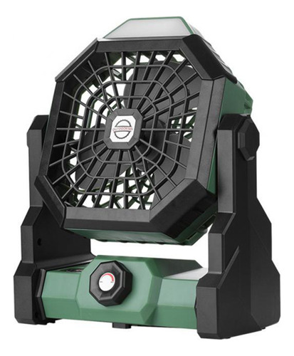 Ventilador De Camping Portátil C2 Con Luz Nocturna Led, Colo