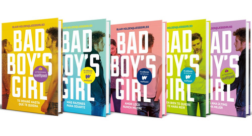 Pack Bad Boys Girl 1-5 [ Blair Holden ] Original 