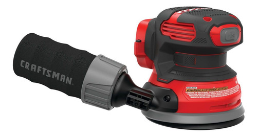 Lijadora Orbital Para Madera Inalámbrica 20v Craftsman Rojo/negro 50