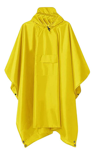 Poncho De Lluvia Con Capucha Para Clima Húmedo,