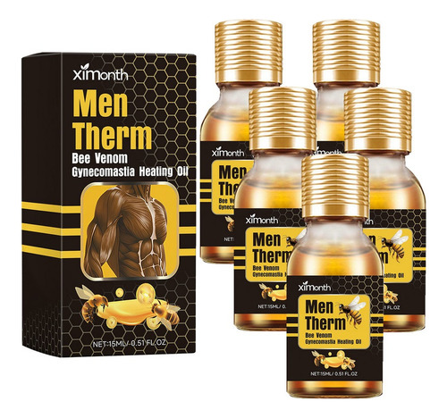 5×m Bm Aceite Calefactor Para Ginecomastia Bee Venoms