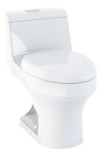 Imagen 6 de 8 de Inodoro Loza One Piece Largo Deposito Asiento Envio Gratis