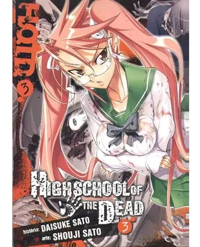 Mangá Highschool Of The Dead Volume Único, Livro Highschool Of The Dead  Usado 76050068