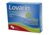 Comprar Lovarin Loratadina 10mg Alivio Alergia 10 Tabs Cu