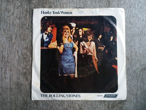 Disco Lp The Rolling Stones - Honky Tonk Women (1969) Us R20