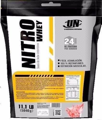 Nitro Whey Un - Proteina Suero De Leche 5kg