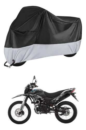 Cubierta Scooter Bicicleta Impermeable Para Italika Dm 250